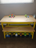 Kids craft-homework table