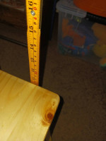 Kids craft-homework table