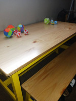 Kids craft-homework table