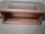 *Beautiful Solid Wood/Glass Coffee Table- Reduced- Read Ad*