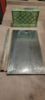 Steve Silver Mixed-Media Mango Wood & Iron Coffee Table