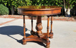 Display or center table made with Cerejeira mahogany