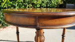 Display or center table made with Cerejeira mahogany