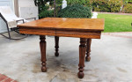 Antique quartersawn table (mainly for the wood and rare legs)