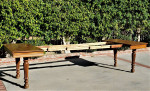 Antique quartersawn table (mainly for the wood and rare legs)