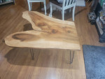 Live Edge irregular coffee table