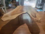 Live Edge irregular coffee table