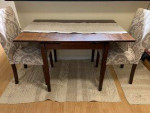 Extendable Dining Table With 2 Chairs