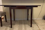 Extendable Dining Table With 2 Chairs