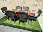 Outdoor patio table set
