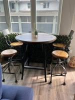 Cost Plus World Market: High Pub Dinner Table & Stools / Chairs
