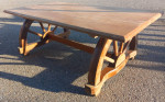 Super 1950s Wagon Wheel Coffee Table