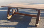 Super 1950s Wagon Wheel Coffee Table