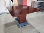 Used 48"x48" Square Conference Table w/ USB & Power Outlets