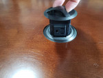Used 48"x48" Square Conference Table w/ USB & Power Outlets