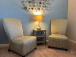 Custom designer chairs & table set