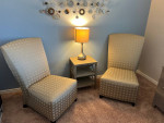 Custom designer chairs & table set