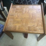 End table OAK  24” x 24”