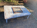 Epic Game Coffee Table with chess / checkers set