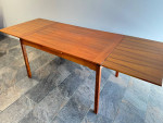 Mid Century Danish Modern Teak Extension Dining Table Denmark