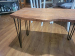 Live Edge End Table