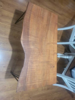 Live Edge End Table