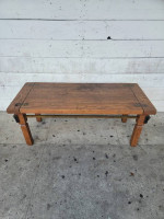 Rustic Wood Coffee Table