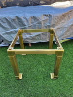 Mastercraft Brass Side Table no Glass Top