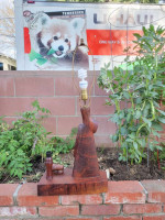 Beautiful Walnut Wood Single Table Lamp