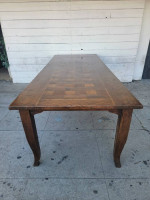 Contemporary Modern Wood Dining Room Table