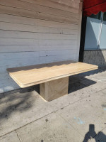 Amazing Heavy Marble Dining Table