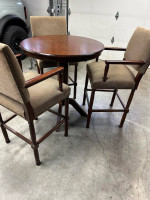 High Boy / Tall Table and chairs