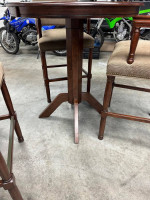 High Boy / Tall Table and chairs
