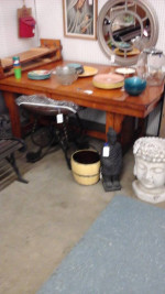 LARGE FARM TABLE WORK TABLE