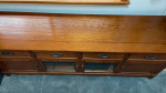 Matching: Large display china cabinet, entertainment cabinet & side table