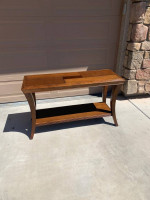 Wood Entry Table
