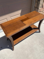 Wood Entry Table