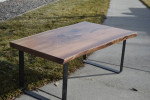 Black Walnut Slab Coffee Table