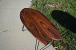 Rosewood Fishtail Surfboard Coffee Table