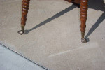 Parlor table with ball and claw