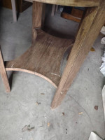 tall oval table