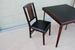 Costco Folding Game Table and 2 Matching Folding Chairs