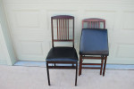 Costco Folding Game Table and 2 Matching Folding Chairs