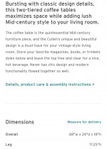 Joybird Cullen Coffee Table