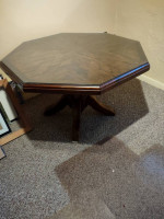 Inlaid Octagon Table