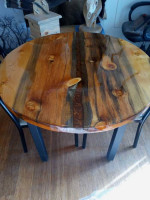 Beetle kill pine river table