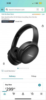 Brand New Bose Quiet Comfort 45 SE Headphones