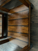 Wooden coffee table and side/end tables