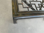 Gorgeous Distressed Ebony Coffee Table