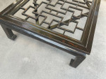 Gorgeous Distressed Ebony Coffee Table